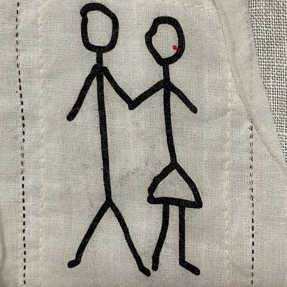 JOHNNY WAS PETE & GRETA WHITE OVERSIZED BUTTON DOWN TOP - Picture 8 of 12